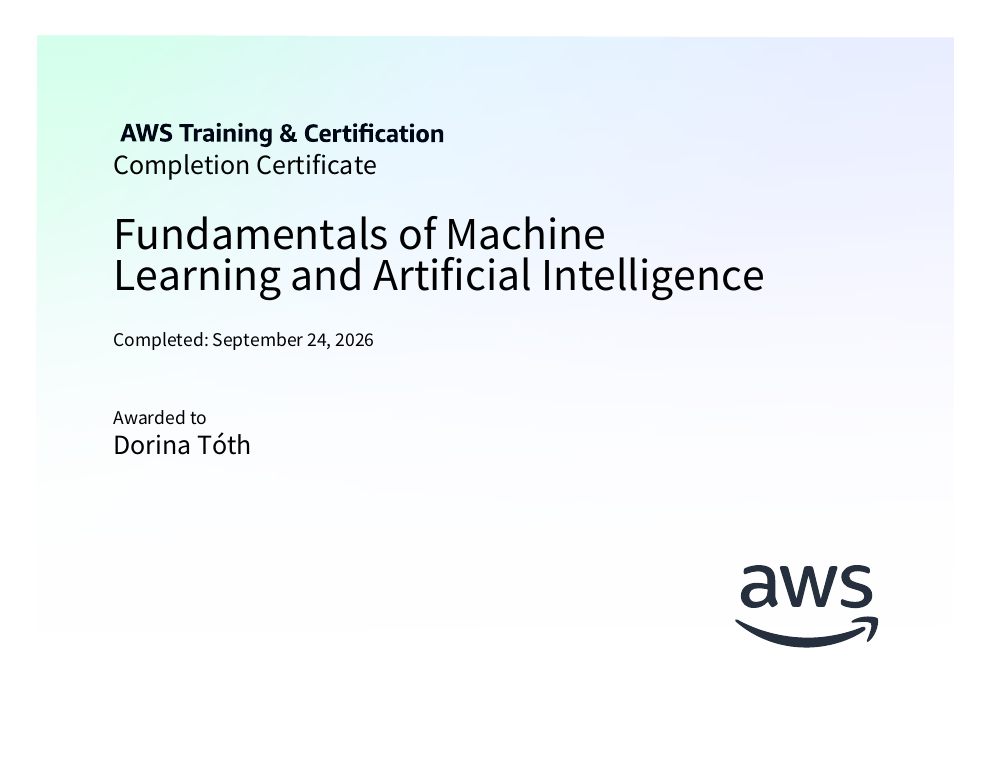 Fundamentals of Machine Learning and Artificial Intelligence